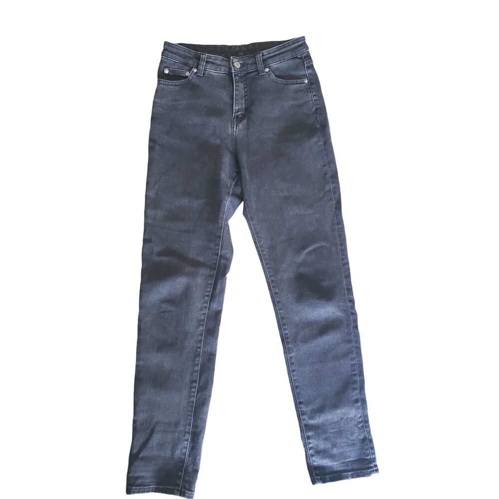 Cheap Monday Jeans 27/32 Womens High Rise Black Skinny‎ Leg Denim Casual